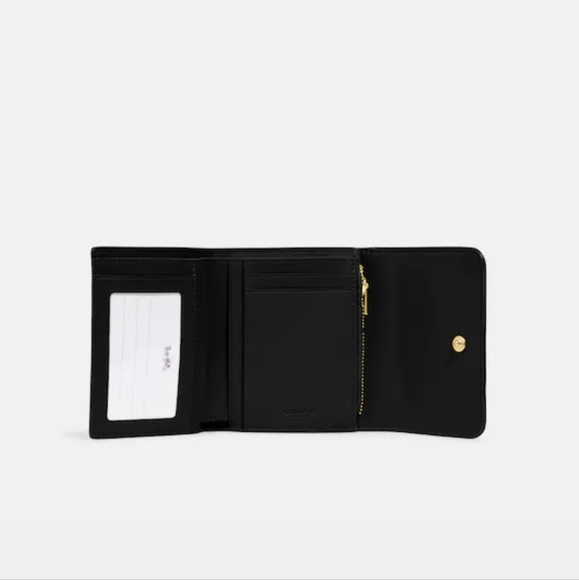Coach Signature Smooth Leather & Coated Canvas Wallet New with Gift Box ❤️ - Picture 5 of 9